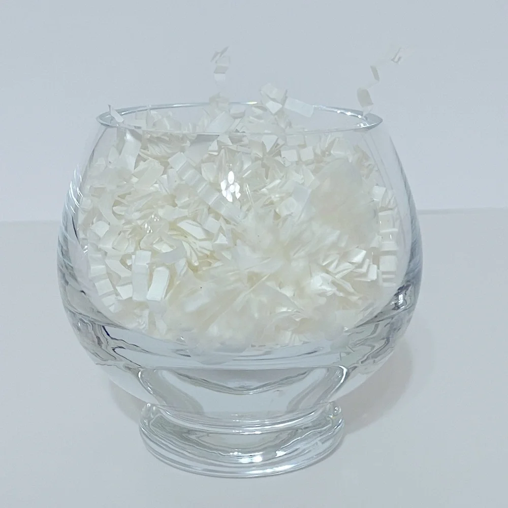 CRATE&BARREL X Krosno Crystal Votive Tea Light Candle Holder Dragonfly Etched